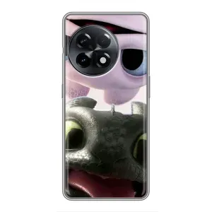 Чехол дракон Беззубик для OnePlus 11 Pro (Беззубик и Дневная Злость)