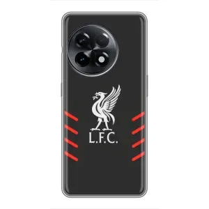 Силиконовые Чехлы принт Футбол на OnePlus 11 Pro (Эмблема Liverpool)