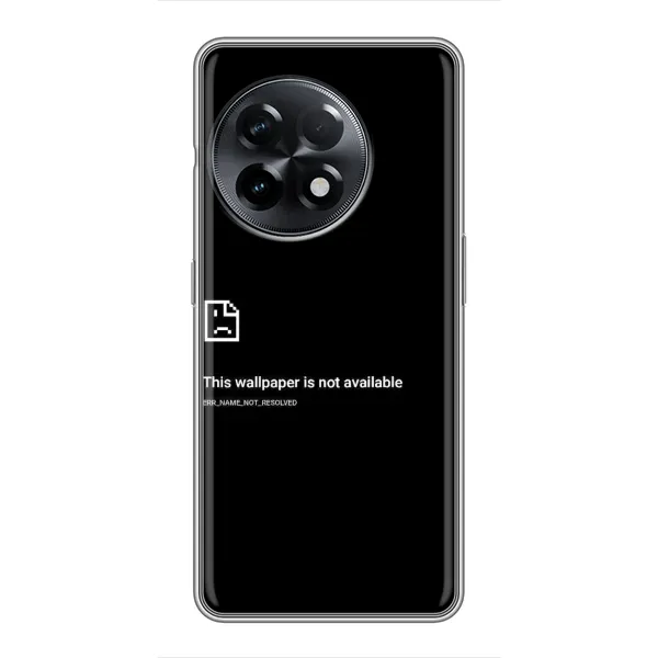 Чехол с рисунком «Ошибка» для OnePlus 11 Pro Чехол с рисунком «Ошибка» для OnePlus 11 Pro
