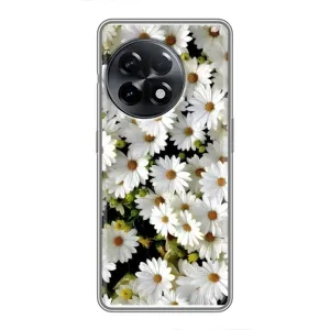 Чехол с ромашками на OnePlus 11 Pro (Рамка в ромашках)