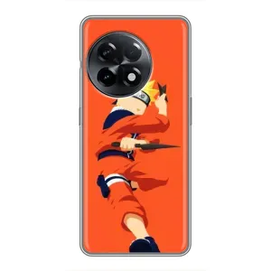 Чехлы с принтом Наруто на OnePlus 11 Pro (Силуэт Наруто)