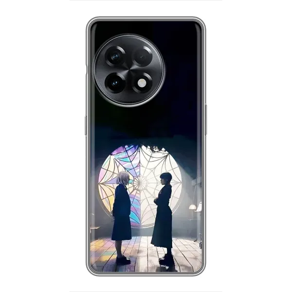 Чехол с рисунком «Уэнсдей и Энди» для OnePlus 11 Pro Чехол с рисунком «Уэнсдей и Энди» для OnePlus 11 Pro