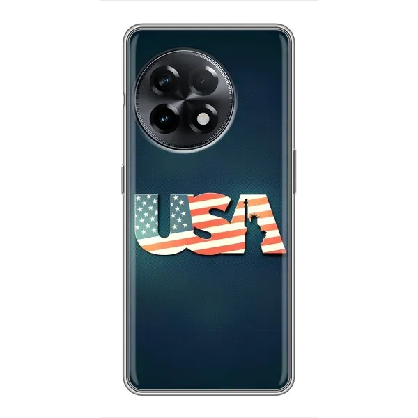 Чехол с рисунком «USA» для OnePlus 11 Pro Чехол с рисунком «USA» для OnePlus 11 Pro