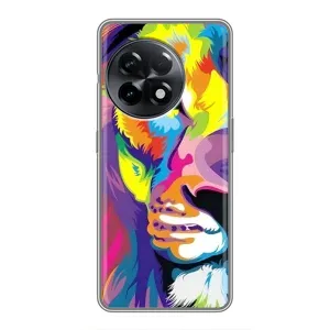 Чохол з картинкою на OnePlus 11 Pro (Яскравий Лев)