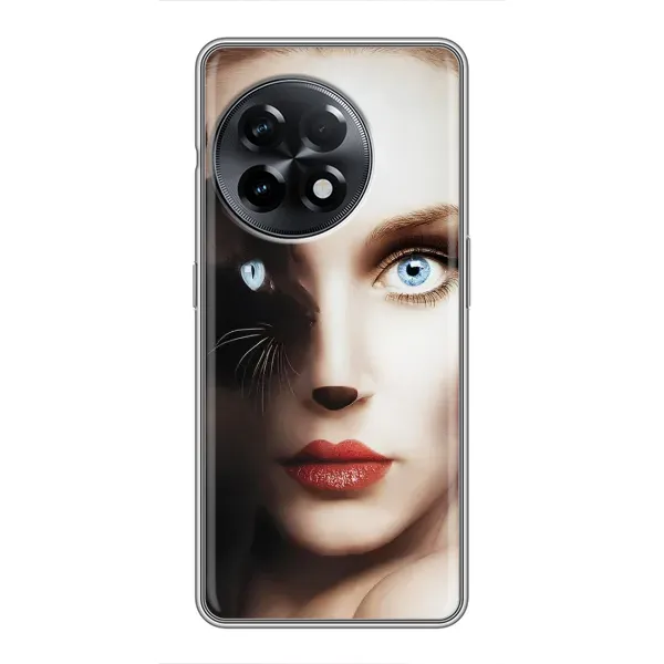 Чехол с рисунком «Женщина кошка» для OnePlus 11 Pro Чехол с рисунком «Женщина кошка» для OnePlus 11 Pro