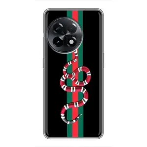 Чохли бренд ГУЧЧІ для OnePlus 11 Pro (Змій Гуччі)