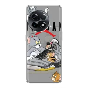Силиконовый Чехол Nike Air Jordan на ВанПлас 11 (Air Jordan)