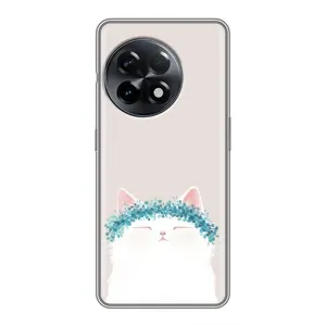 Чохол на тематику: Коти для OnePlus 11 (Білий котик)