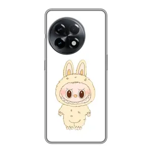 Чехол с принтом Лабубу для OnePlus 11 (Бежевый Лабубу)