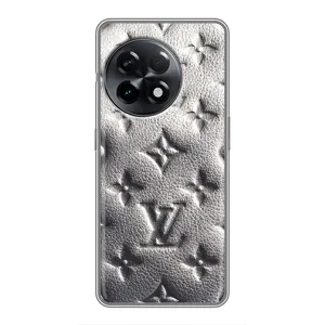 Текстурный Чехол Louis Vuitton для ВанПлас 11 (Бежевый ЛВ)