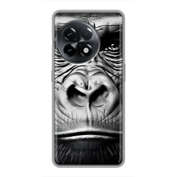 Чехол с рисунком «Черная обезьяна» для OnePlus 11 Чехол с рисунком «Черная обезьяна» для OnePlus 11