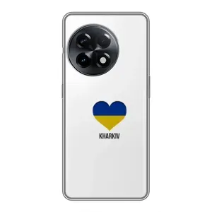Чехлы силиконовые (Город Харьков) на ВанПлас 11 (Kharkiv)