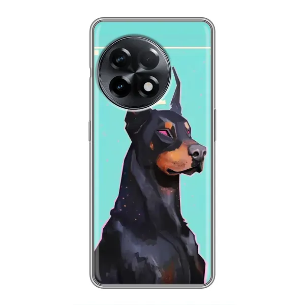 Чохол з малюнком «Король доберман» для OnePlus 11 Чохол з малюнком «Король доберман» для OnePlus 11