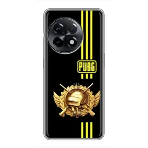 Чехол (TPU) с картинкой "Лого Пабг" на ВанПлас 11 (Лого PUPG)