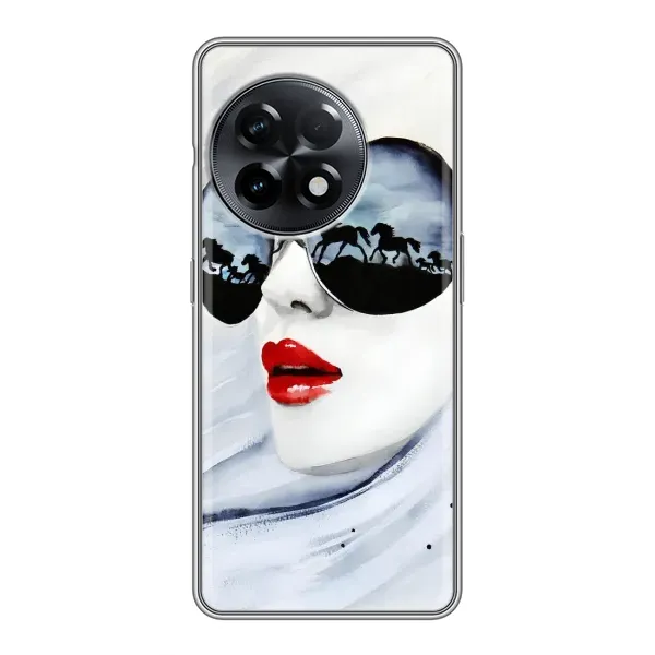Чехол с рисунком «Любительница коней» для OnePlus 11 Чехол с рисунком «Любительница коней» для OnePlus 11