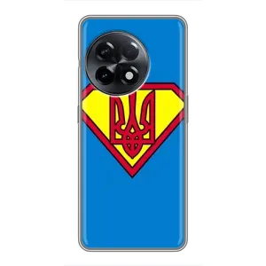 Чехол с картинкой (Патриотический ГЕРБ) на OnePlus 11 (Super - Герб)