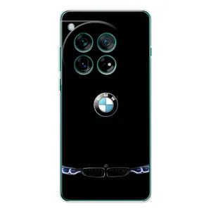 Силіконовий бампер з картинкою машини на OnePlus 11R (Чорний BMW)