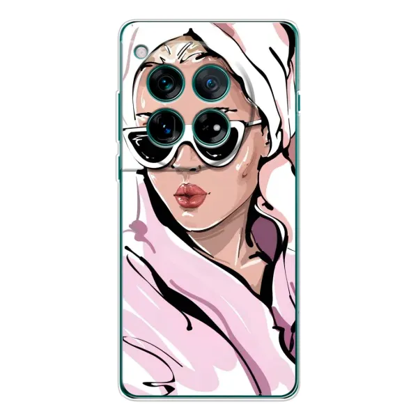 Чехол с рисунком «Девушка в халате» для OnePlus 11R Чехол с рисунком «Девушка в халате» для OnePlus 11R