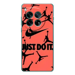 Силіконовый Чохол Nike Air Jordan на ОнеПлус 11Р (Just Do It)