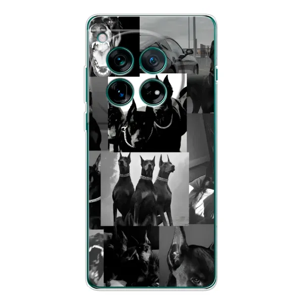 Чохол з малюнком «Колаж Доберман» для OnePlus 11R Чохол з малюнком «Колаж Доберман» для OnePlus 11R