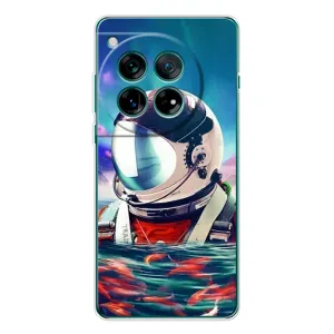 Силіконовый Чохол з принтом "Космонавти" на OnePlus 11R (Космонавт у воді)