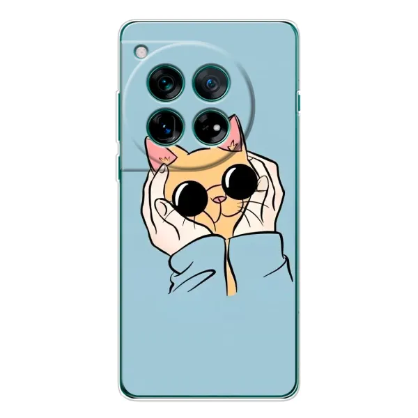Чехол с рисунком «КОТИК в очках» для OnePlus 11R Чехол с рисунком «КОТИК в очках» для OnePlus 11R