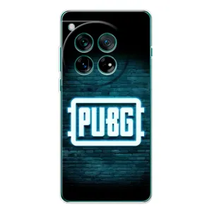 Чохол (TPU) з картинкою "Лого Пабг" на ОнеПлус 11Р (Лого PUBG)