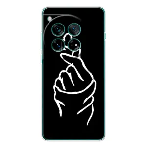 Чохол (Знак сердечка) для OnePlus 11R (Сердечко на чорному)