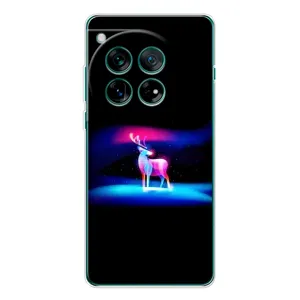 Силіконовий бампер з картинкою звірів для OnePlus 11R (Яскравий олень)