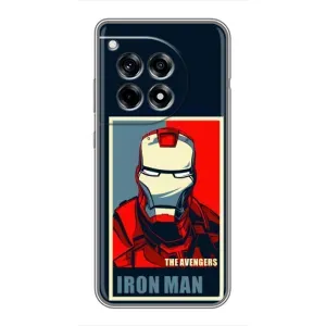 Чехол Супергерой Железный человек на OnePlus 12 Pro (Art Iron man)