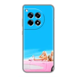 Силиконовый Чехол Барби Фильм на OnePlus 12 Pro (Барби и Кен)