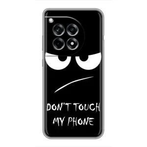 Чехол с прикольным текстом на OnePlus 12 Pro (Dont)