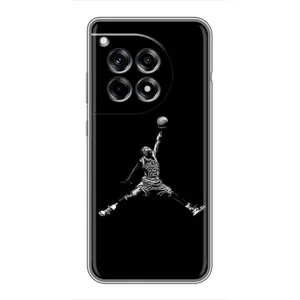 Силиконовый Чехол Nike Air Jordan на ВанПлас 12 Про (Джордан)