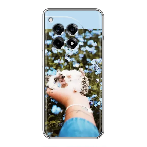 Чехол с рисунком «Ежик на руках» для OnePlus 12 Pro Чехол с рисунком «Ежик на руках» для OnePlus 12 Pro