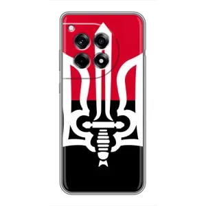 Чохли УПА (Червоно-Чорний) на OnePlus 12 Pro (Герб України)