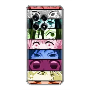Силиконовые чехлы с глазами Anime для ВанПлас 12 Про (Глаза Хашира)