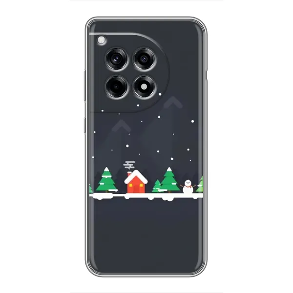 Чехол с рисунком «Город зимний» для OnePlus 12 Pro Чехол с рисунком «Город зимний» для OnePlus 12 Pro