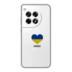 Чехлы силиконовые (Город Харьков) на ВанПлас 12 Про (Kharkiv)