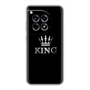 Чохол (Корона на чорному фоні) для ВанПлас 12 Про (KING)