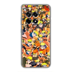 Чехлы с принтом Наруто на OnePlus 12 Pro (Коллаж Наруто)