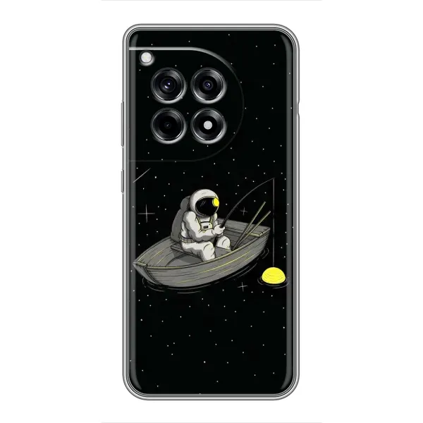 Чехол с рисунком «Космонавт на рыбалке» для OnePlus 12 Pro Чехол с рисунком «Космонавт на рыбалке» для OnePlus 12 Pro