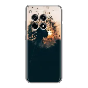 Силиконовый Чехол с одуванчиками на OnePlus 12 Pro (Красивый одуванчик)