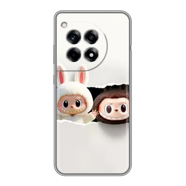 Чехол с рисунком «Фигурки Labubu» для OnePlus 12 Pro