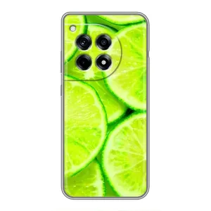Чехол с изображением вкусной еды для OnePlus 12 Pro (Лайм)