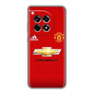 Силиконовые Чехлы принт Футбол на OnePlus 12 Pro (Man United)