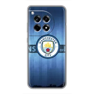 Силиконовые Чехлы принт Футбол на OnePlus 12 Pro (ManCity)