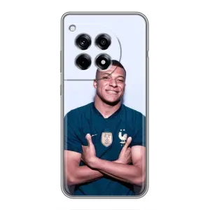 Чохол (TPU) з Футболістом на OnePlus 12 Pro (Мбаппешичка)
