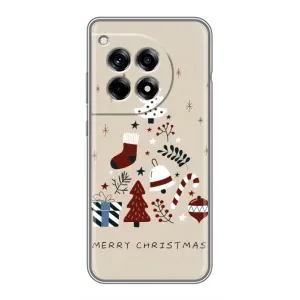Чехол Санта Клаус для OnePlus 12 Pro (Merry Christmas)