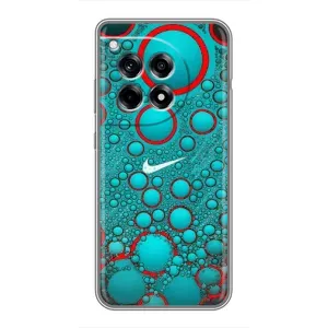 Силіконовый Чохол на OnePlus 12 Pro з картинкою НАЙК (Найк зелений)