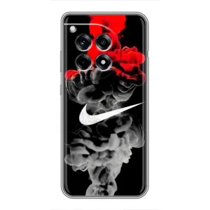 Силіконовый Чохол на OnePlus 12 Pro з картинкою НАЙК (Nike дим)